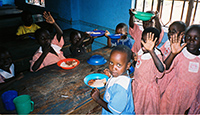 Lunch at Mother Janet School